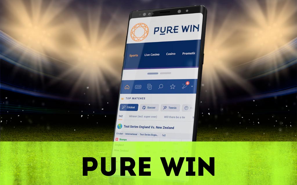 Pure Win is cricket betting apps
